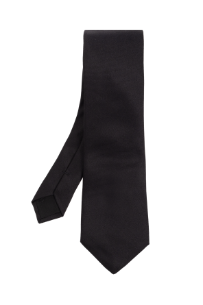 Black Silk tie with monogram Saint Laurent - Vitkac Italy